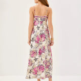 Kristi Beaded Jacquard Maxi Dress