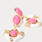 Fleur De Lilly Doorknocker Earrings