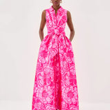Marria Jacquard Maxi Dress