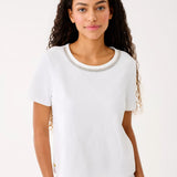 Clairmont Rhinestone Knit Top