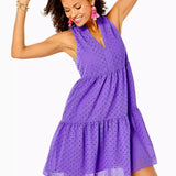 Novella Eyelet Swing Dress