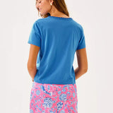 Clairmont Crochet Trimmed Knit Top