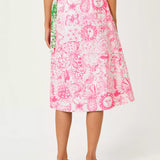 Constance Reversible Midi Wrap Skirt