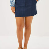 Colette Stretch Denim Skirt