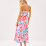 Jorgian Linen Midi Dress