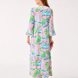 Ocleppo V-Neck Maxi Caftan