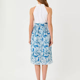 Mauritzia Halter Midi Shirtdress
