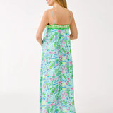 Amalfi Silk Maxi Slip Dress