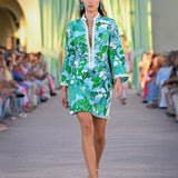 Shealyn 3/4 Sleeve Stretch Cotton Dress