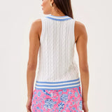 Suzette Polo Sweater Tank