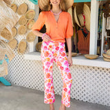 27" Carwyn High Rise Crop Flare Pant