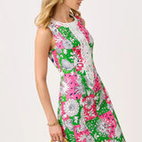 Barberine Stretch Maxi Shift Dress