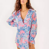 Kique Long Sleeve Cover-Up