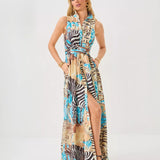 Marria Stretch Maxi Shirtdress