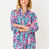 Kwitney Long Sleeve Cotton Cover-Up