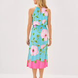 Gracelyn Halter Midi Dress