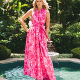 Marria Jacquard Maxi Dress