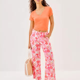 27" Brawley Linen Crop Pant