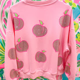 Printed Peach x Queen of Sparkles Peach Sweatshirt