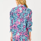 Kwitney Long Sleeve Cotton Cover-Up