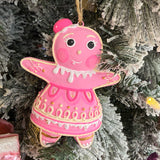 The Rainbow Gingers - Pink Dippsy Ornament