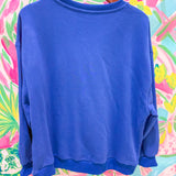 Navy Christmas Sailboat Sweatshirt