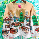 Multi Christmas Market Sweatshirt