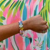 Enamel Stretch Bracelet