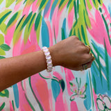 Enamel Stretch Bracelet