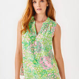 Sleeveless Elsa Silk Top