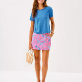 Clairmont Crochet Trimmed Knit Top