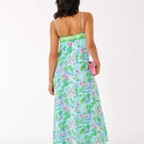 Amalfi Silk Maxi Slip Dress