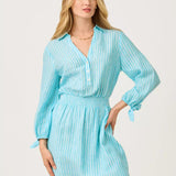 Abralynn Linen ShirtdressLILLY PULITZERThe Printed Peach Savannah