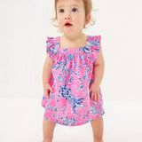 Plumeria Infant Dress