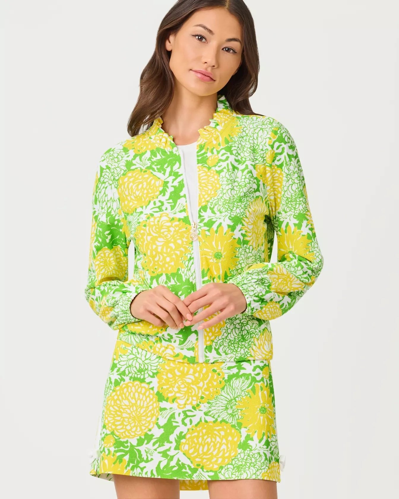 Aegean Jacket UPF 50+Women - JacketsLILLY PULITZERThe Printed Peach Savannah