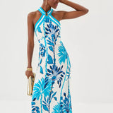 Devena Halter Maxi Dress