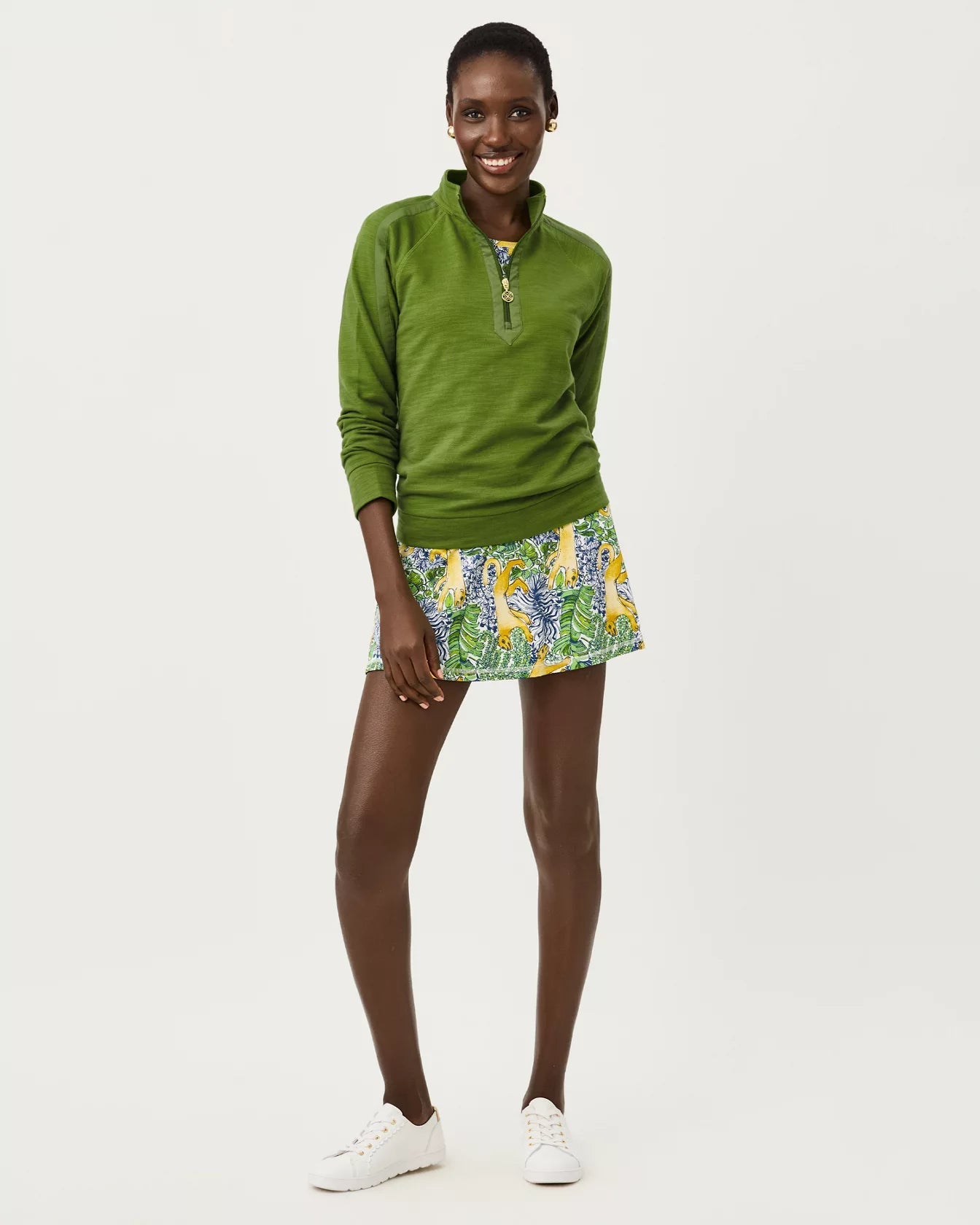 Aila Skort UPF 50+LILLY PULITZERThe Printed Peach Savannah