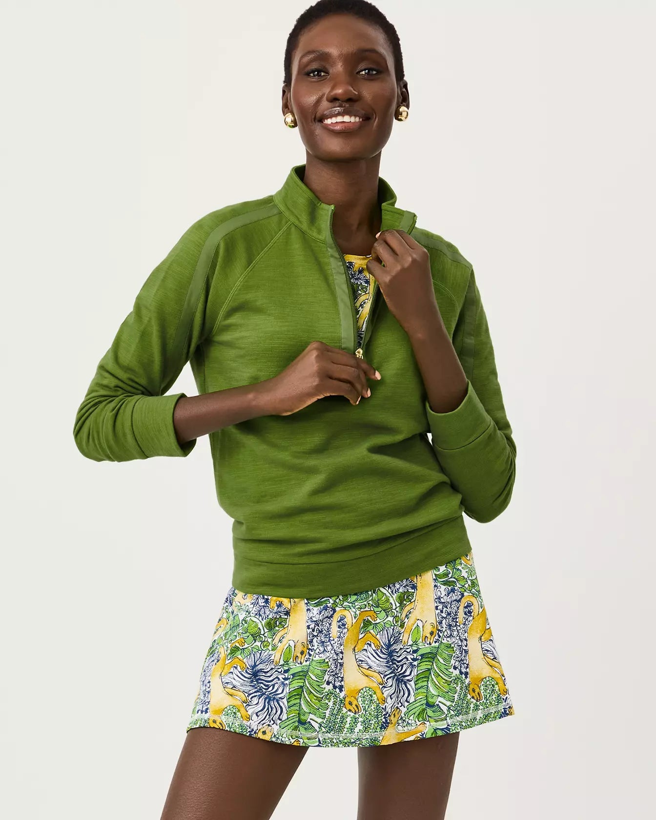 Aila Skort UPF 50+LILLY PULITZERThe Printed Peach Savannah