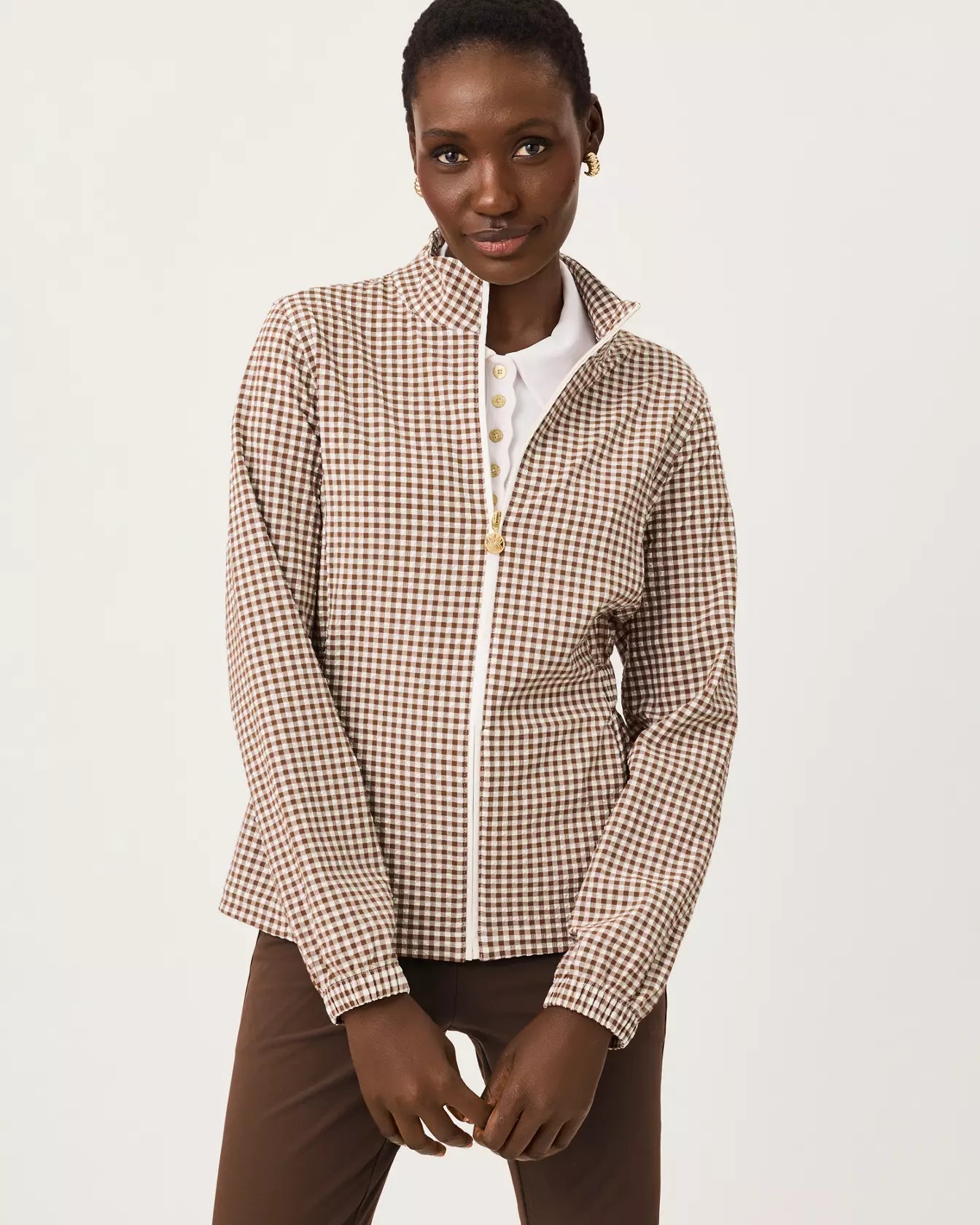 Ainsley Jacket UPF 50+LILLY PULITZERThe Printed Peach Savannah