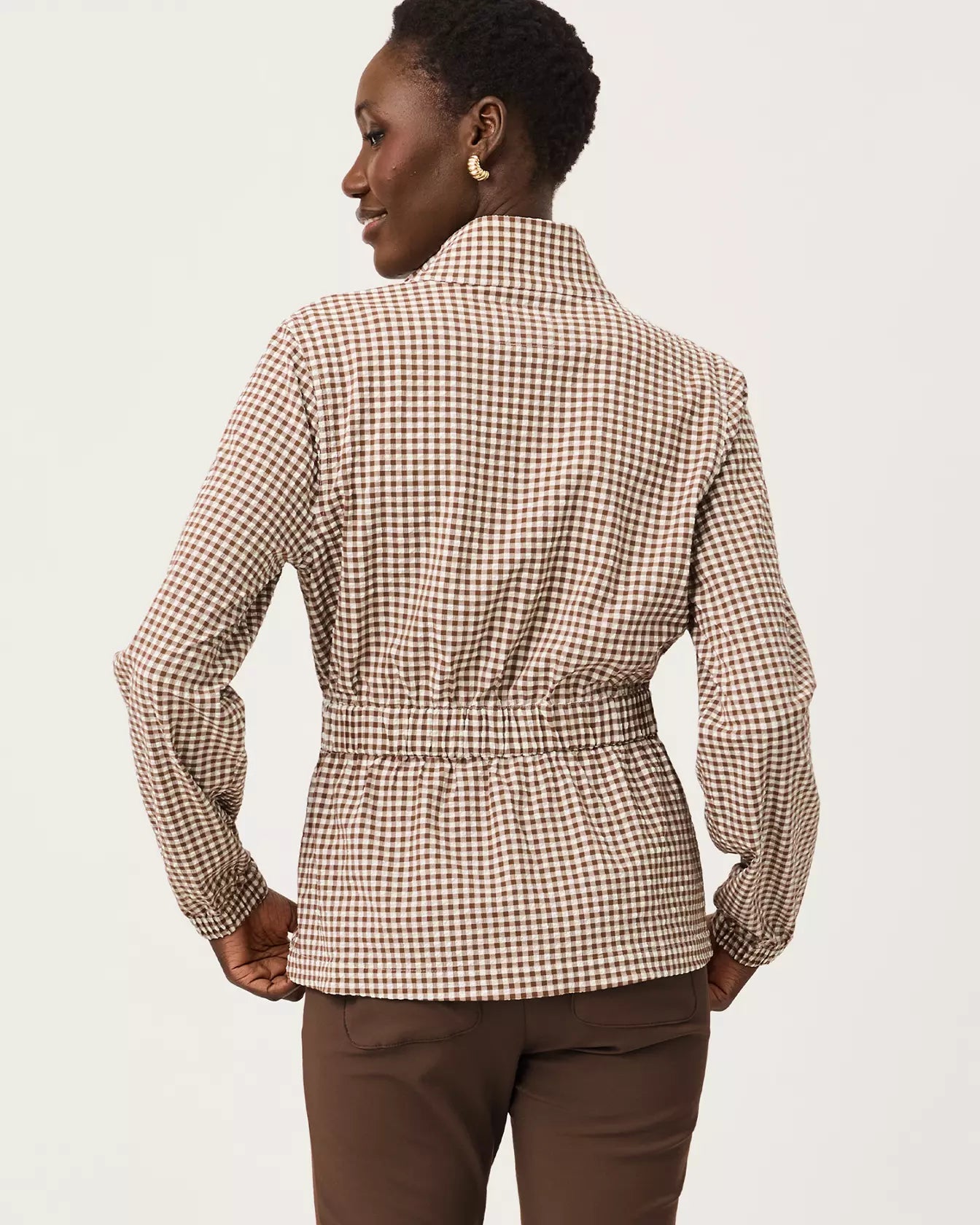 Ainsley Jacket UPF 50+LILLY PULITZERThe Printed Peach Savannah