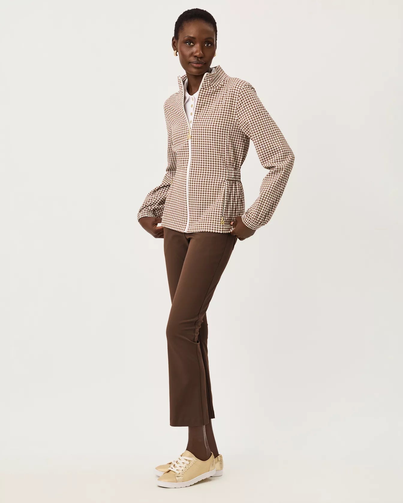 Ainsley Jacket UPF 50+LILLY PULITZERThe Printed Peach Savannah
