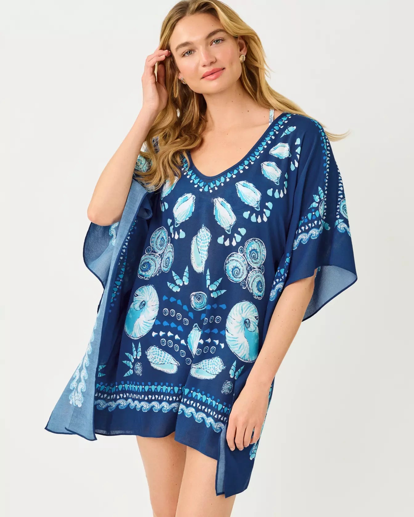 Airsy CoverupWomen - Swim - Cover UpsLILLY PULITZERThe Printed Peach Savannah