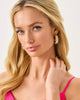 All Dahled Up Hoop EarringsJewelry - EarringsLILLY PULITZERThe Printed Peach Savannah