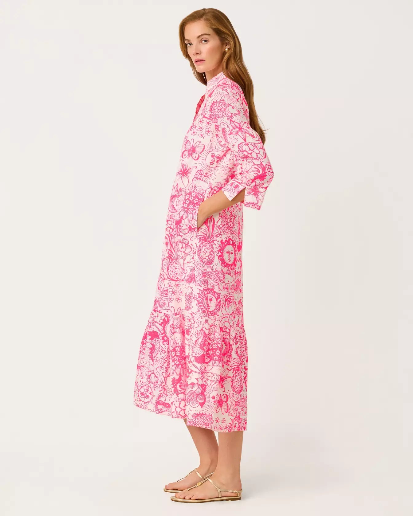 Alora Maxi DressWomen - Dresses - Straight DressesLILLY PULITZERThe Printed Peach Savannah