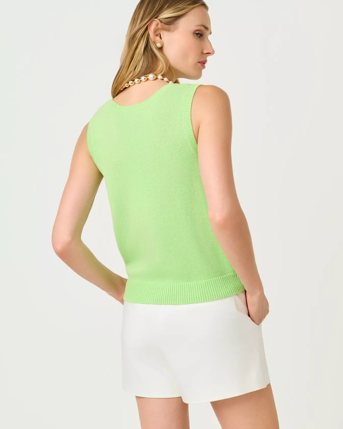 Amalia Sweater TankLILLY PULITZERThe Printed Peach Savannah