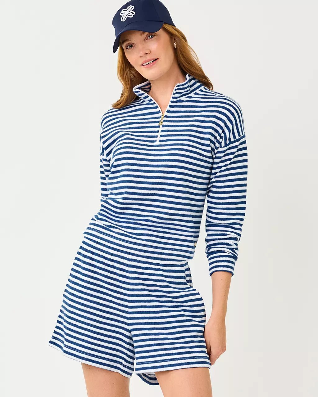 Amaris PulloverWomen - Loungewear - TopsLILLY PULITZERThe Printed Peach Savannah
