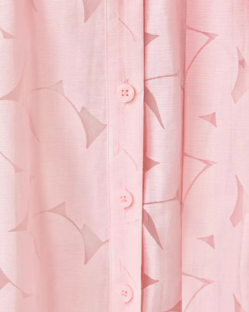 Amrita 3/4 Sleeve ShirtdressHeartland Retail ItemsLILLY PULITZERThe Printed Peach Savannah