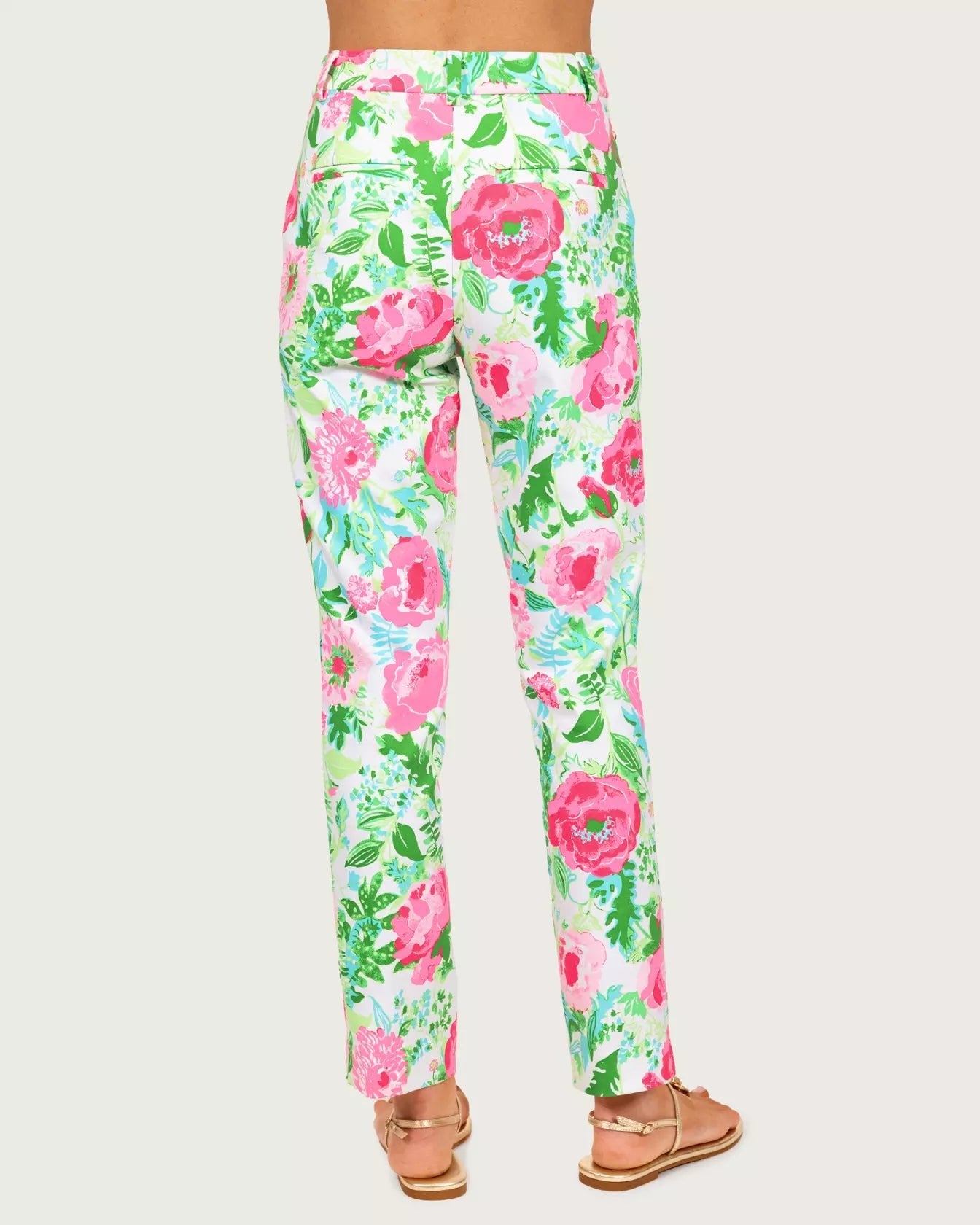 Ana High Rise PantLILLY PULITZERThe Printed Peach Savannah