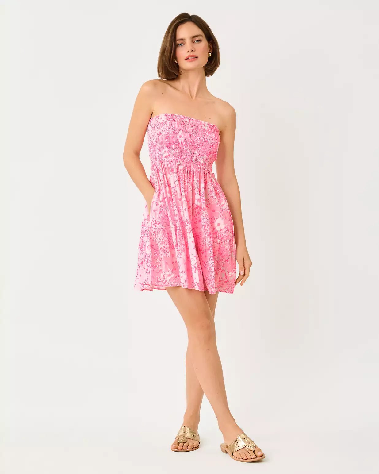 Anali Cover-UpWomen - Swim - Cover UpsLILLY PULITZERThe Printed Peach Savannah
