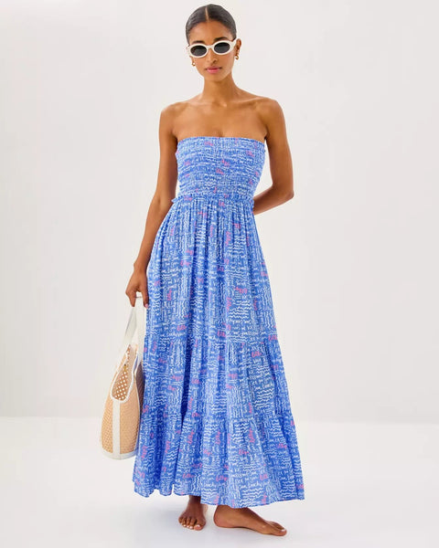 Anali Maxi CoverupHeartland Retail ItemsLILLY PULITZERThe Printed Peach Savannah